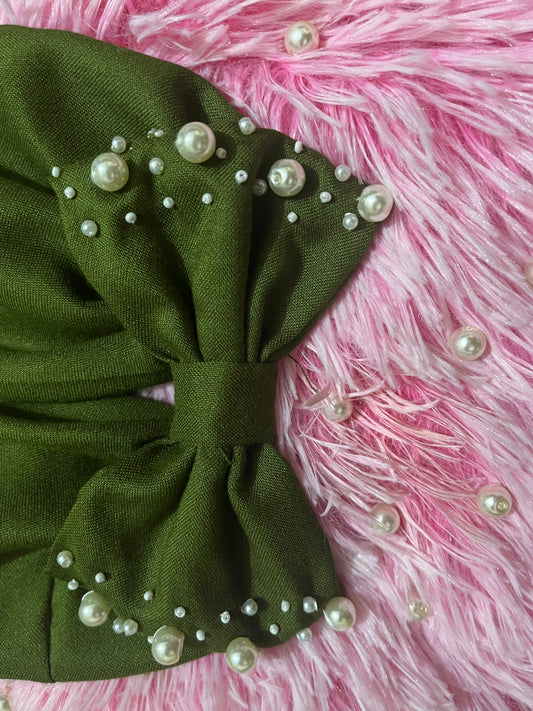 Bow in Dhanak for Casual and Wedding Dresses