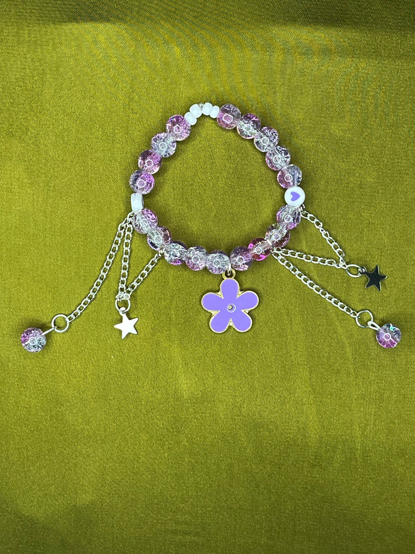 Personalized Wedding Party Beaded Pearl Bracelet | Bride, Mrs, Maid of Honor, Bridesmaid Bracelet