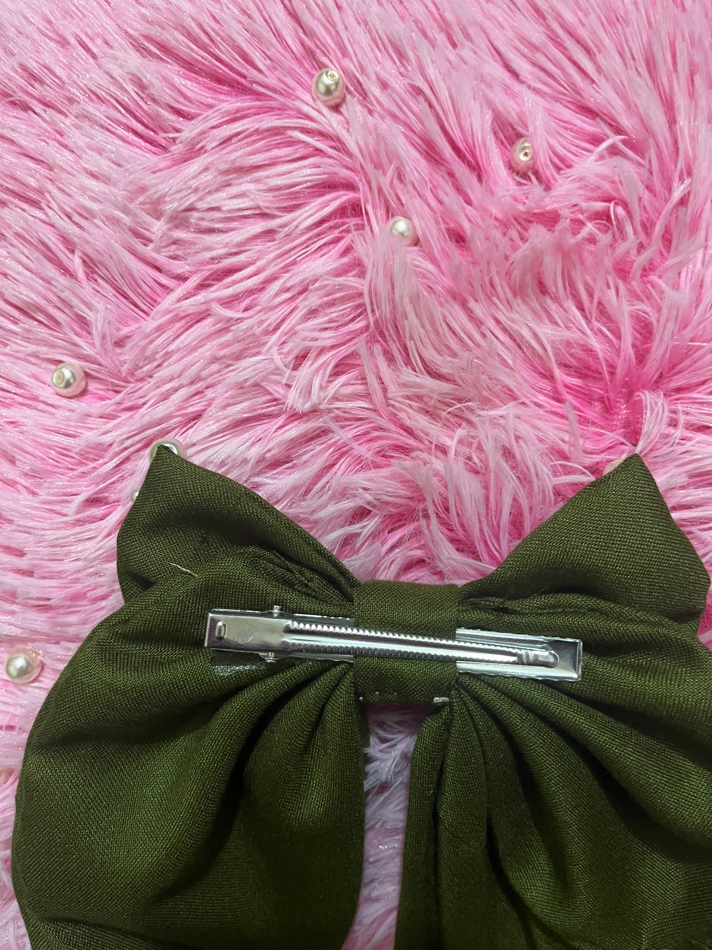 Bow in Dhanak for Casual and Wedding Dresses