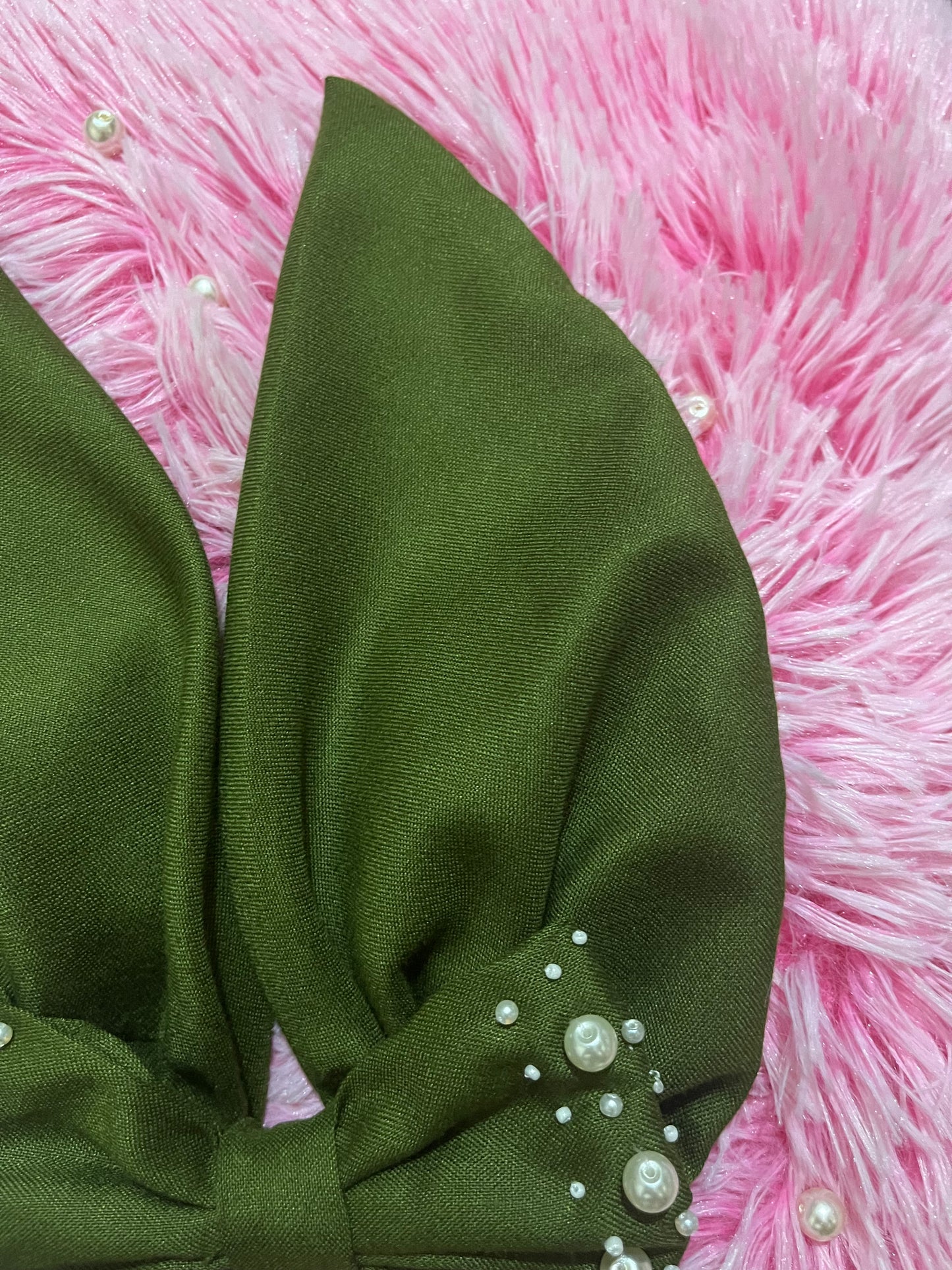 Bow in Dhanak for Casual and Wedding Dresses