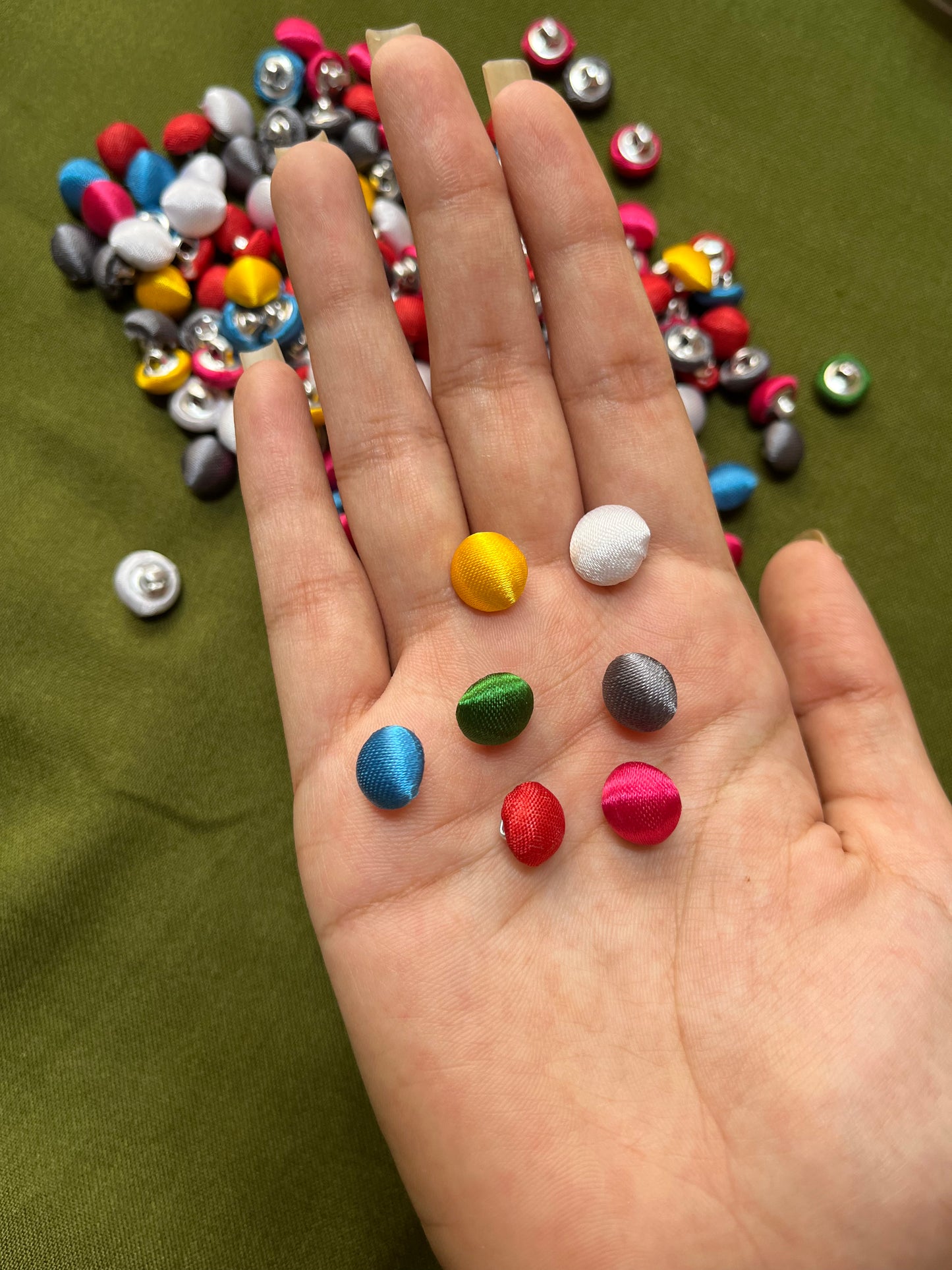 Shamooz Round Fabric Buttons