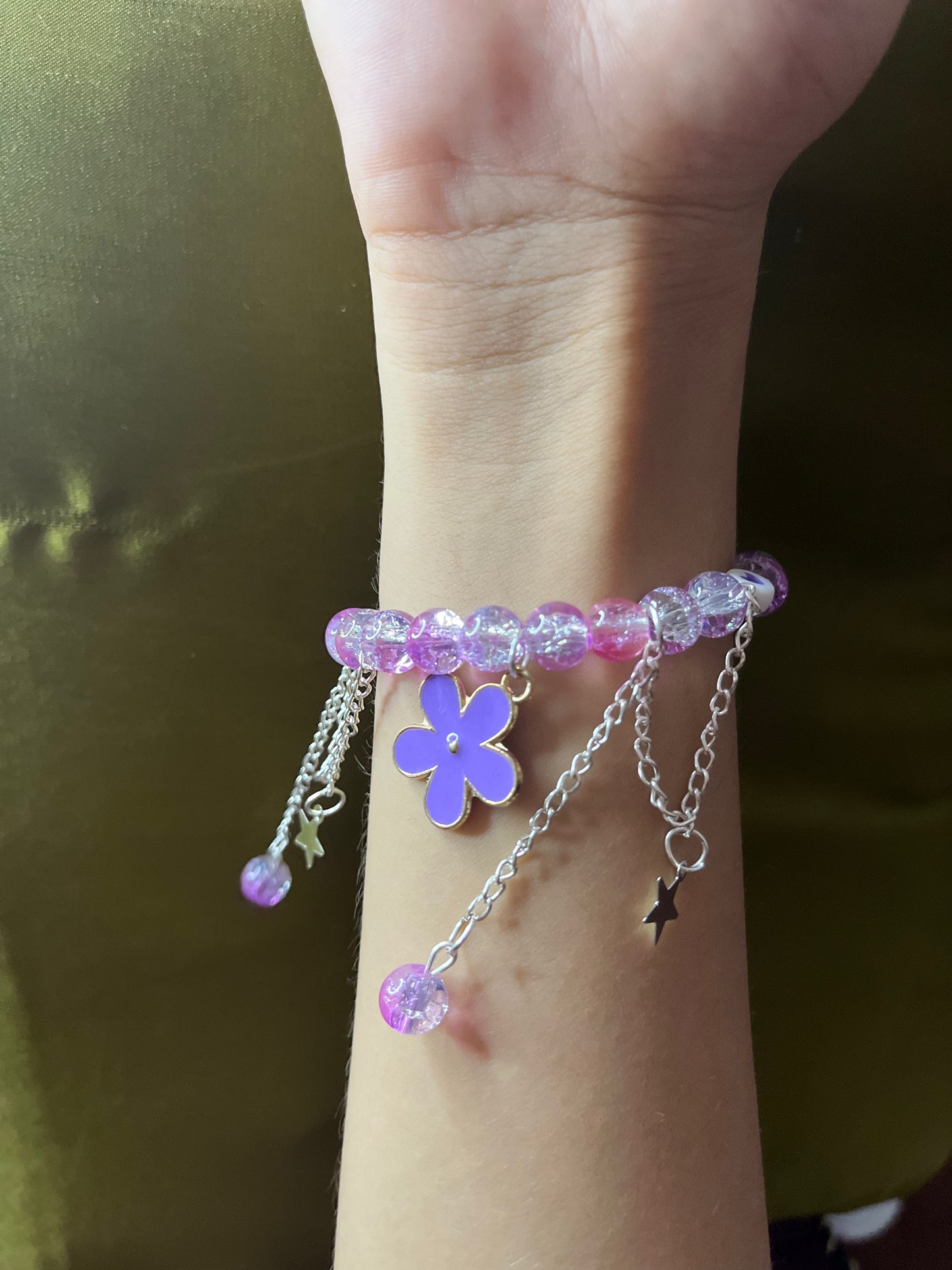 Personalized Wedding Party Beaded Pearl Bracelet | Bride, Mrs, Maid of Honor, Bridesmaid Bracelet